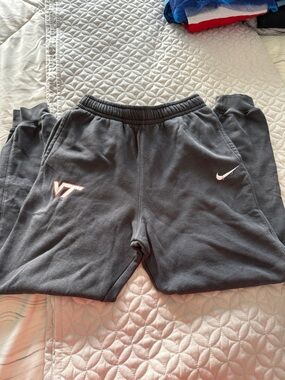 Nike Kids Charcoal Jogger Sweatpants with VT and Swoosh Logos